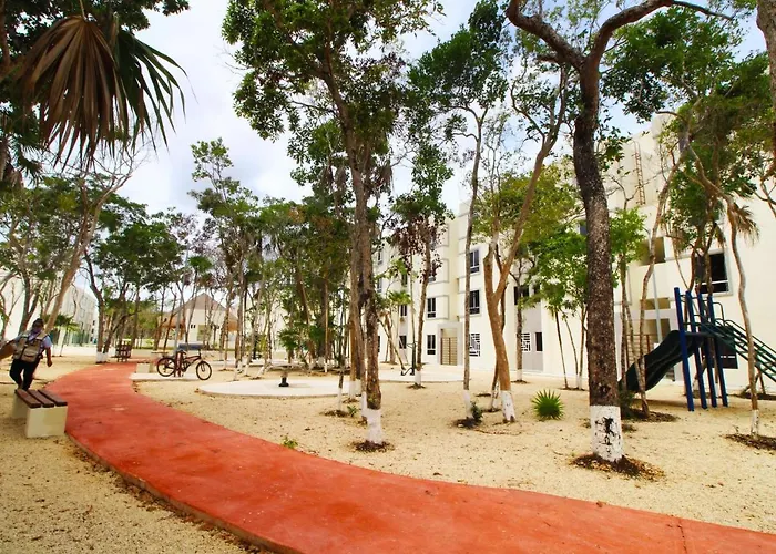 Huisdiervriedelijke Aldea Tulum Apartmento 2 Habitaciones
