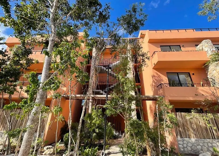 Aldea Savia By Andiani Travel Apartamento Tulum que aceita animais de estimação
