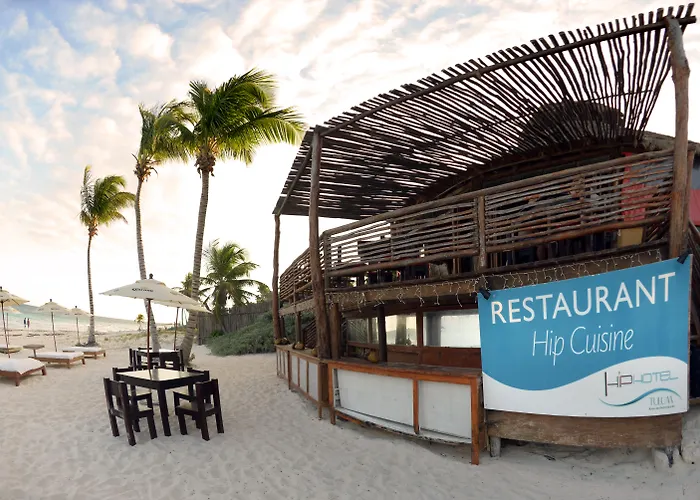 Hotels aan het strand in Tulum Pueblo