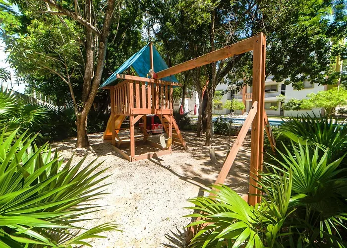 Cancun Airport Condo Hotel Apartment With Pool And Security