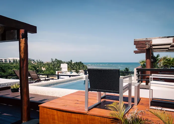 Pet friendly Aldea Thai Beachfront Condos Playa del Carmen
