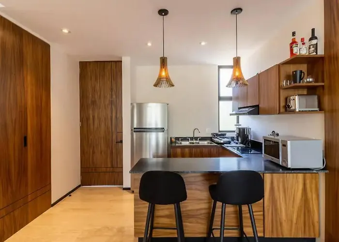 Hyde 305 Apartamento Tulum que aceita animais de estimação