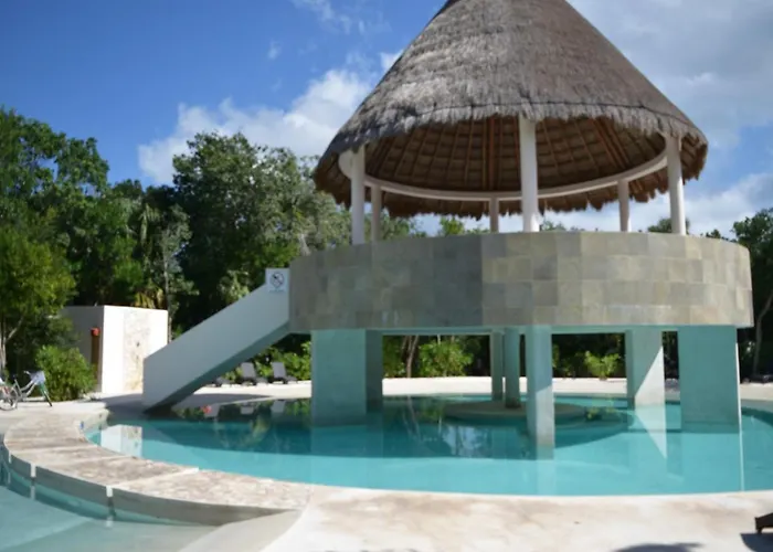 Rustic Home Secluded And Fully Equipped Puerto Morelos admite animales
