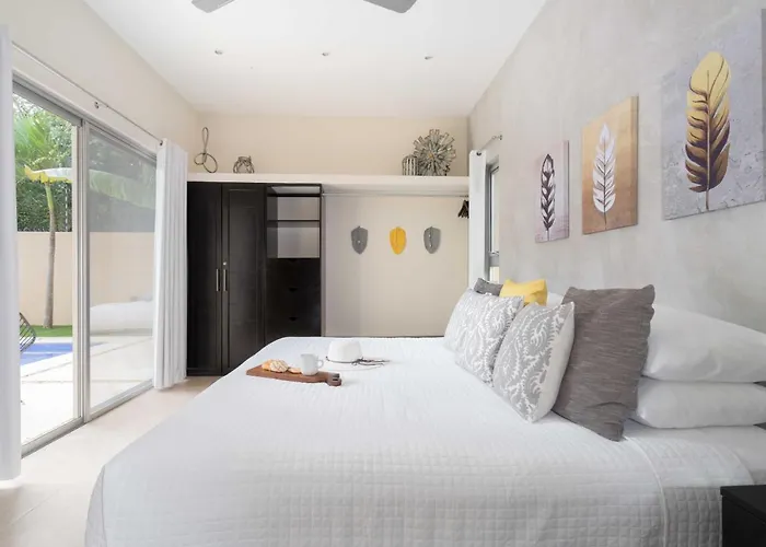 Tulum Private Modern Villa-Pool Beds-Ac-Internet-Parking-Grill