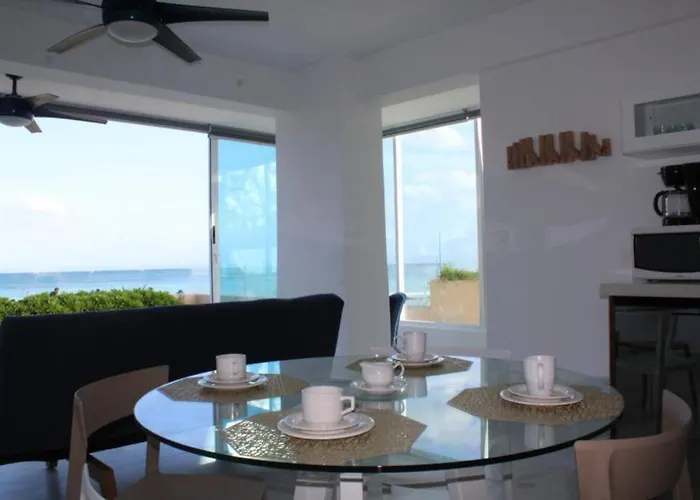 Beach Front Renewed Apartment Cancún aceita animais de estimação