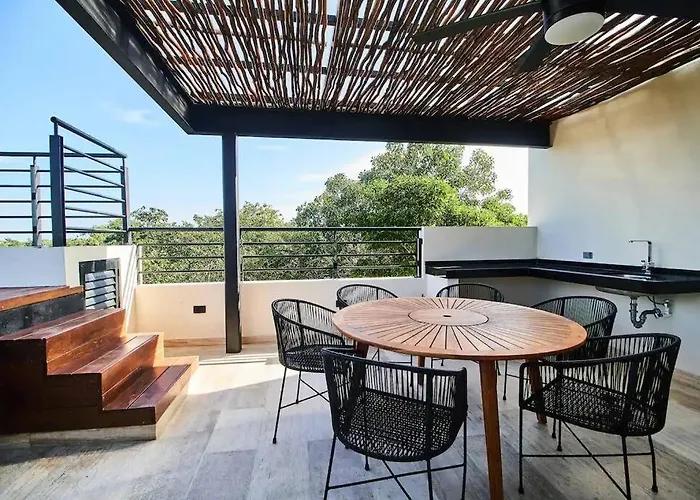 8Pax 3 Rooms+Sofabed With Private Balcony In Tulum que aceita animais de estimação