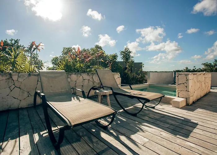 Vida Boho Apart 15 With Special Fee To Access Hotel Bardo Tulum que aceita animais de estimação