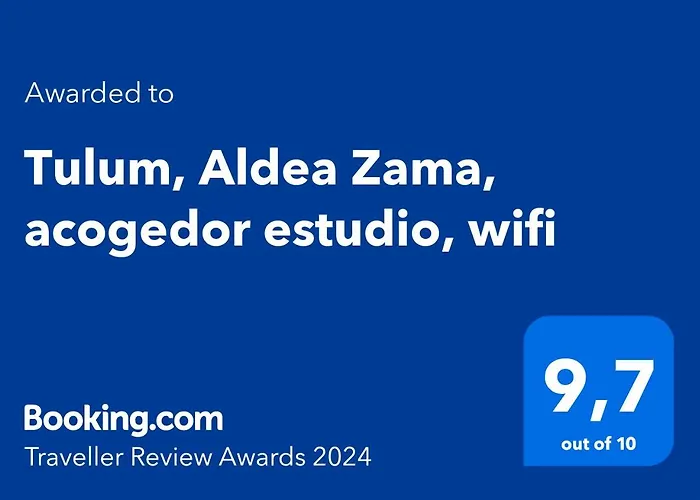 Cozy Studio Tulum 305 Netflix Fast Wifi Pool admite animales