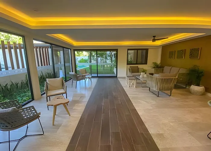 Huisdiervriedelijke Exclusive Building Infinity Pool And Gym Restaurants And Bar District Nearby Villa Tulum Pueblo
