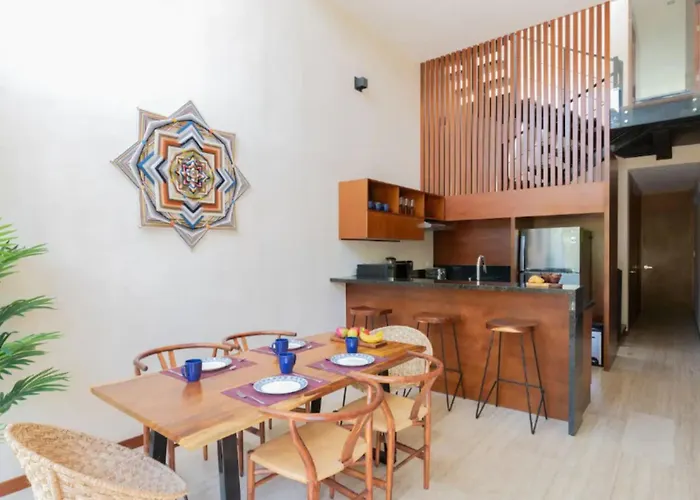 BV 230 Modern 2 BD Condo&private rooftop Jacuzzi Tulum