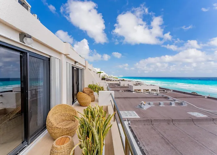 Amazing Caribbean Ocean View At Villas Marlin In Cancún