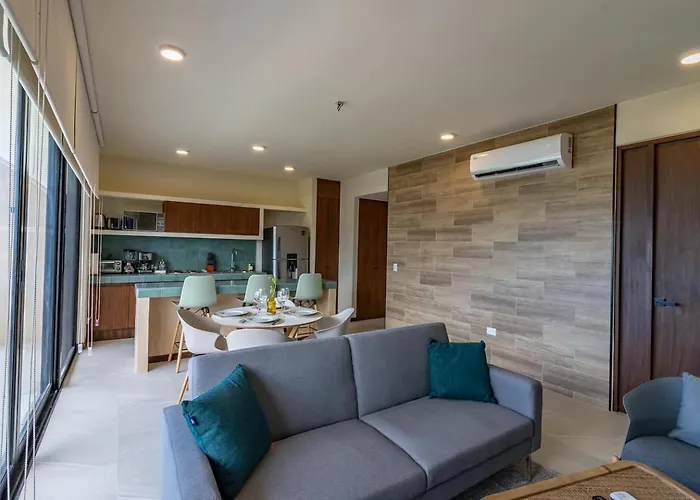 Apartamento Stunning Ocean View Penthouse With Private Pool - B301 Isla Holbox admite animales