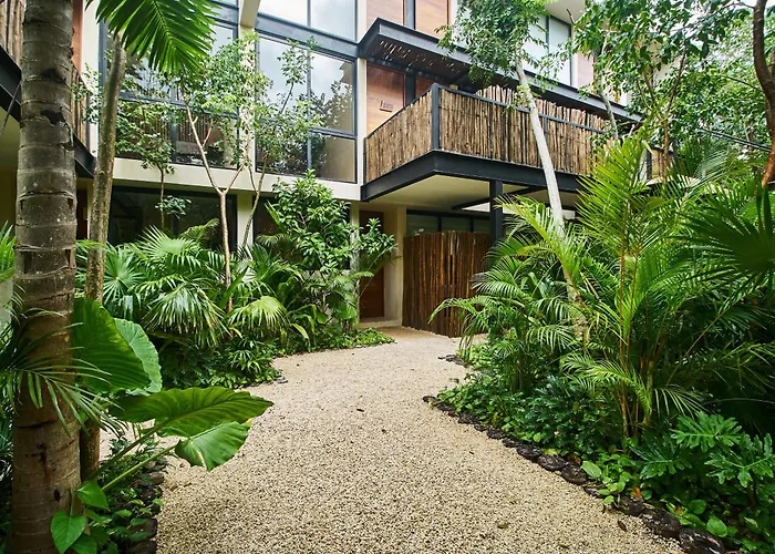 Aldea Zama Hideaway With Private Pool In Gated Community Apartamento Tulum que aceita animais de estimação