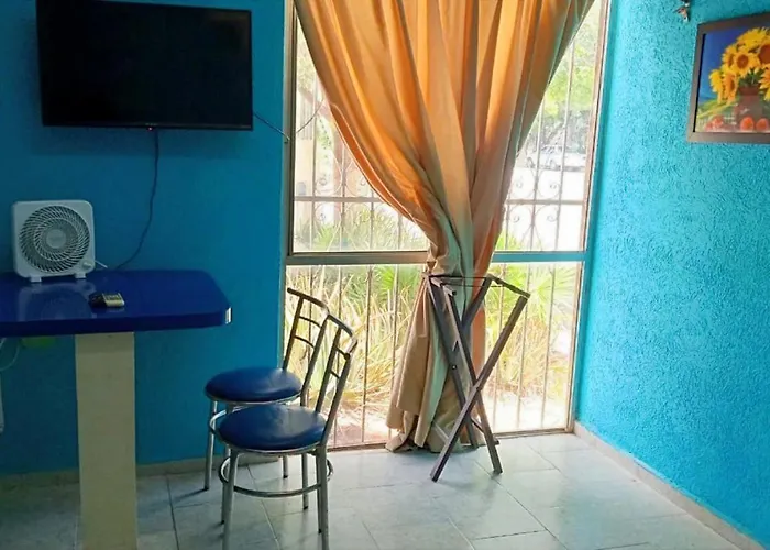 Apartamento Tipo Estudio, Chackah, Free Wifi Cancún