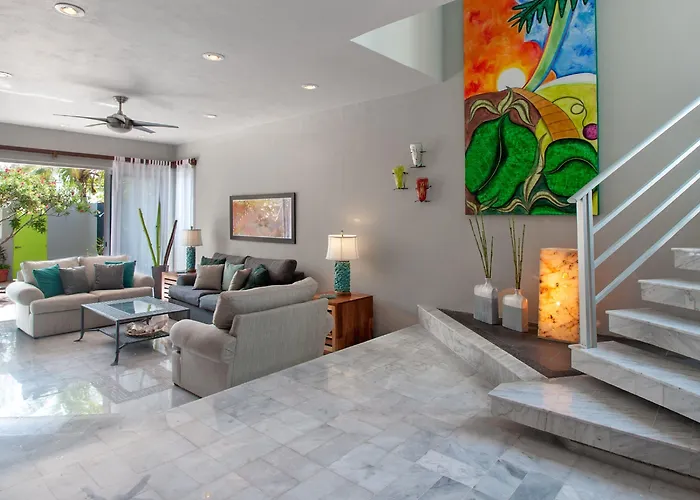 Casa Agua Azul - Family Getaway With Stunning Ocean Views Villa Puerto Morelos