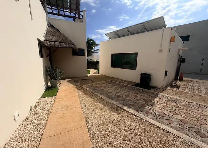 Villa With Ocean View, Pool, Restaurant And Rooftop Isla Mujeres