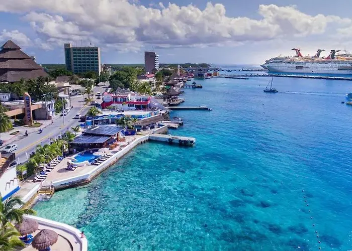 Confortable Estudio Frente Al Mar De Cozumel A2