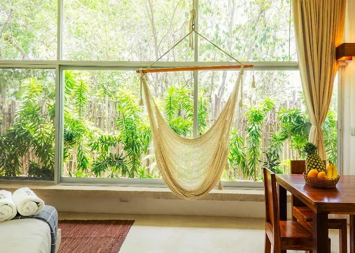 Designer Loft 1 Apartamento Tulum que aceita animais de estimação