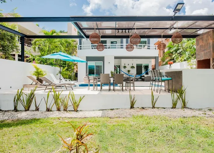Luxury Pool & Beach House At The Mayan Riviera Puerto Aventuras